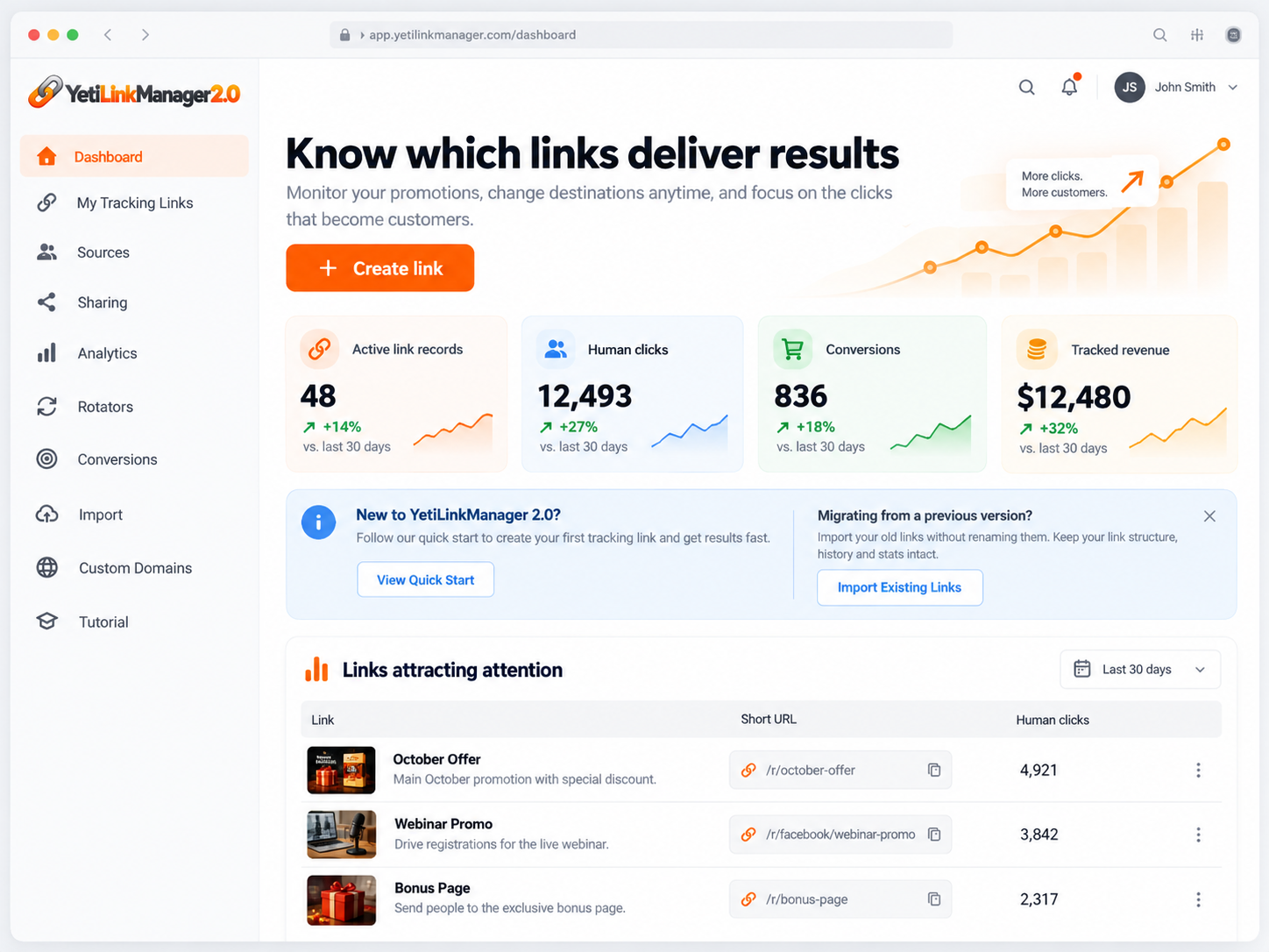 Illustrative dashboard preview